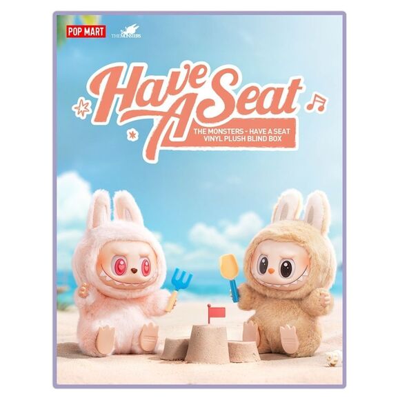 Labubu Have A Seat Vinyl Plush Face Blind Box - Zizi - Picture 15 of 16